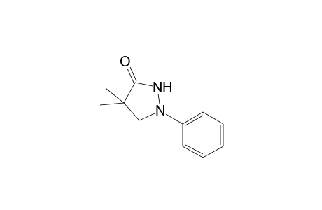 4,4-Dimethyl-1-phenyl-pyrazolidin-3-one