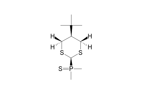 cis-5-tert-Butyl-2-[dimethyl(thiophosphinoyl)]-1,3-dithiane