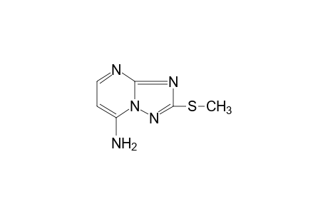 7-amino-2-(methylthio)-s-triazolo[1,5-a]pyrimidine