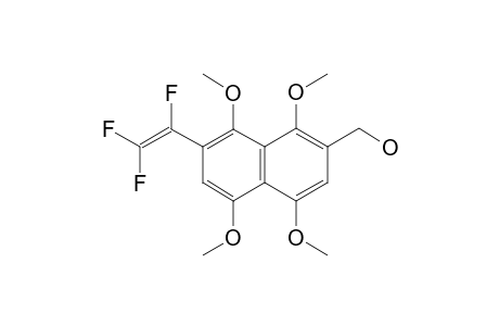 1,4,5,8-tetramethoxy-7-(trifluoroethenyl)naphthalene-2-methanol