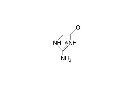 2-Amino-4-imidazolinone cation