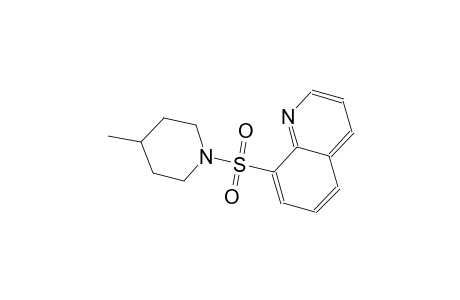 8-[(4-methyl-1-piperidinyl)sulfonyl]quinoline