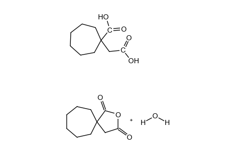CYCLOHEPTANEACETIC ACID, 1-CARBOXY-,
