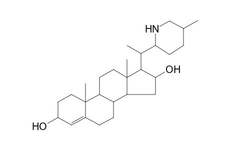 20-(5-Methyl-2-piperidinyl)pregn-4-ene-3,16-diol