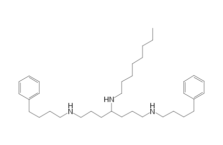 N(4)-Octyl-N(1),N(7)-(4'-phenylbutyl)heptane-1,4,7-triamine - trihydrochloride