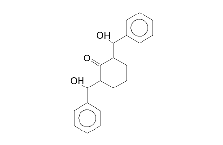 2,6-Bis-(hydroxy-phenyl-methyl)-cyclohexanone
