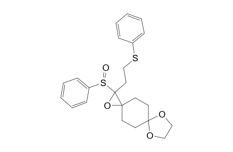1,7,10-Trioxadispiro[2.2.4.2]dodecane, 2-(phenylsulfinyl)-2-[2-(phenylthio)ethyl]-