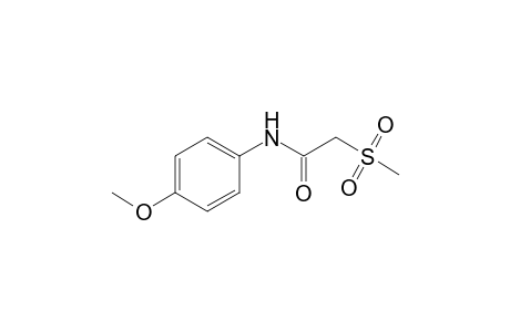 Acetamide, N-(4-methoxyphenyl)-2-(methylsulfonyl)-
