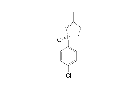 1-(4'-CHLOROPHENYL)-3-METHYL-2-PHOSPHOLENE-1-OXIDE