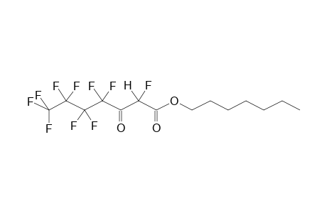 HEPTYL 2-HYDRO-3-OXOPERFLUOROHEPTANOATE, KETO