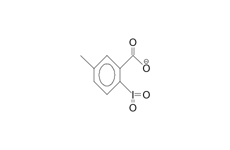 2-Iodoxy-5-methyl-benzoic acid, anion