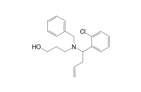 3-[(N-<2'-Chlorophenyl)>allylmethyl)-N-benzylamino]-1-propanol