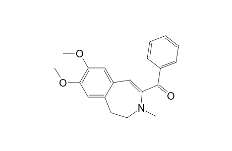 (7,8-dimethoxy-3-methyl-1,2-dihydro-3-benzazepin-4-yl)-phenyl-methanone