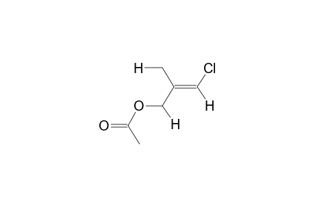 (E)-1-CHLORO-2-METHYL-3-ACETOXYPROP-1-ENE