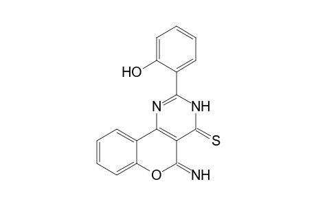 2-(2-Hydroxyphenyl)-5-imino-4-thioxo-3,4-dihydro-5H-[1]benzopyrano[4,3-d]pyrimidin