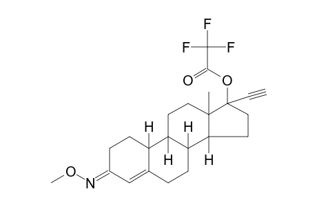 19-Norethindrone, trifluoroacetate, o-methyloxime