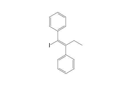 [(Z)-1-ethyl-2-iodo-2-phenyl-vinyl]benzene