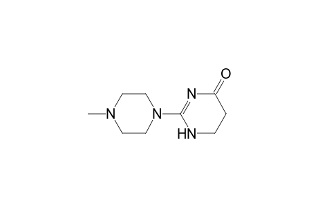 4(1H)-Pyrimidinone, 5,6-dihydro-2-(4-methyl-1-piperazinyl)-