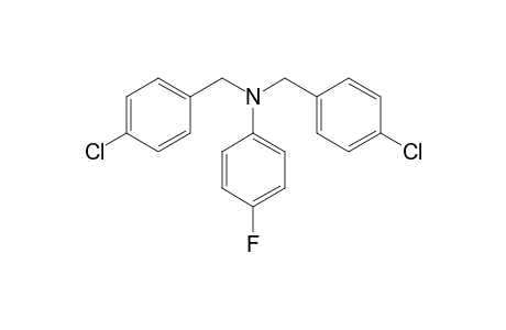 N,N-Bis(4-chlorobenzyl)-4-fluoroaniline