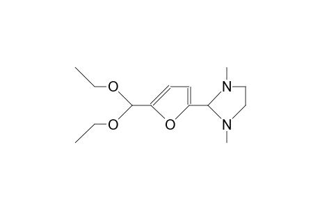 1,3-Dimethyl-2-(5-diethoxymethyl-2-furyl)-imidazolidine