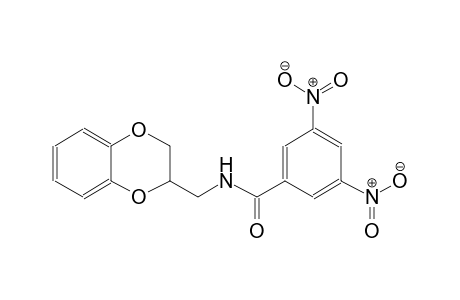 N-(2,3-dihydro-1,4-benzodioxin-2-ylmethyl)-3,5-dinitrobenzamide