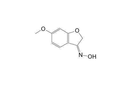 3(2H)-benzofuranone, 6-methoxy-, oxime, (3Z)-