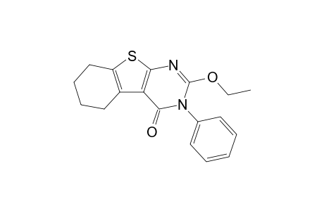 2-Ethoxy-3-phenyl-5,6,7,8-tetrahydrobenzothieno[2,3-d]pyrimidin-4(3H)-one