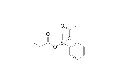 methyl(phenyl)di(propanoyloxy)silane