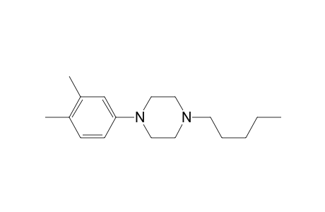 1-(3,4-Dimethylphenyl)-4-pentylpiperazine