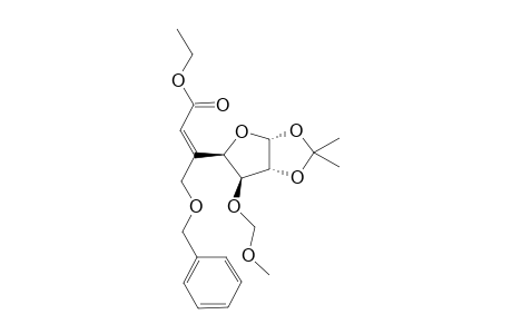 (Z)-3-[(3aR,5R,6S,6aR)-6-(methoxymethoxy)-2,2-dimethyl-3a,5,6,6a-tetrahydrofuro[2,3-d][1,3]dioxol-5-yl]-4-benzoxy-but-2-enoic acid ethyl ester