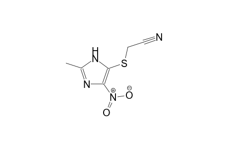 acetonitrile, [(2-methyl-4-nitro-1H-imidazol-5-yl)thio]-
