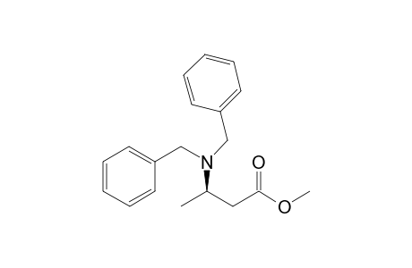 (3R)-3-(dibenzylamino)butyric acid methyl ester