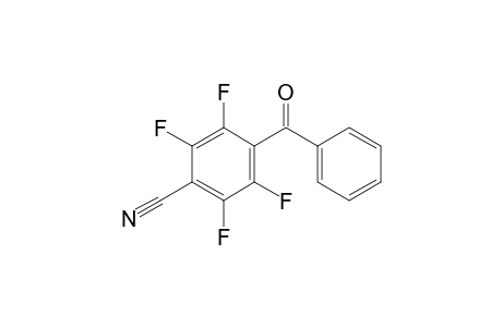 4-Benzoyl-2,3,5,6-tetrafluorobenzonitrile