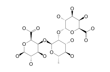 ALPHA-D-GALACTURONOPYRANOSYL-(1->2)-ALPHA-L-RHAMNOPYRANOSYL-(1->4)-BETA-D-GALACTURONOPYRANOSIDE