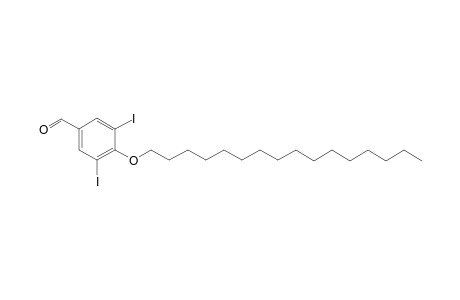 4-(hexadecyloxy)-3,5-diiodobenzaldehyde