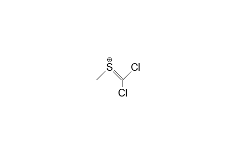 (Dichloromethylene)-methylsulfonium cation