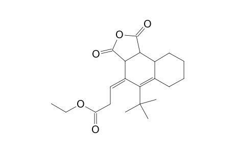 4-[2'-(Ethoxycarbonyl)ethylidene]-5-(1",1"-dimethylethyl)bicyclo[4.4.0]dec-5-ene-2,3-dicarboxylix anhydride