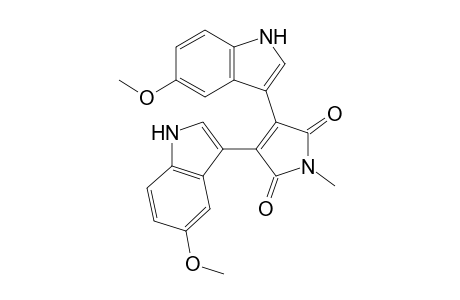 2,3-Bis(5-methoxy-1H-indol-3-yl)-N-methylmaleimide