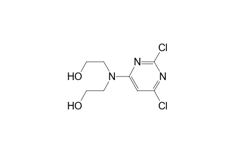 2-[(2,6-dichloro-4-pyrimidinyl)-(2-hydroxyethyl)amino]ethanol