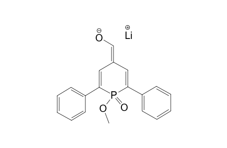 4-(Lithiooxymethylen)-1-methoxy-2,6-diphenyl-1lambda5-phospha-2,5-cyclohexadien-1-oxide