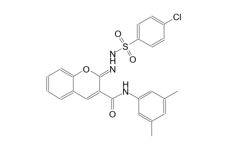 benzenesulfonic acid, 4-chloro-, 2-[(2Z)-3-[[(3,5-dimethylphenyl)amino]carbonyl]-2H-1-benzopyran-2-ylidene]hydrazide