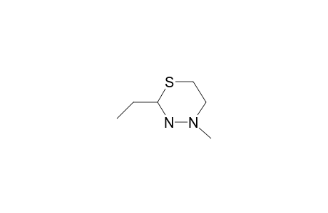 2-Ethyl-4-methyltetrahydro-1,3,4-thiadiazine