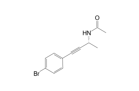 (R)-N-(4-(4-Bromophenyl)but-3-yn-2-yl)acetamide