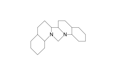 R-4a,C-6a,C-6b,C-8a,C-12a,C-15a-Perhydro-diquino(1,2-C:2',1'-E)imidazole