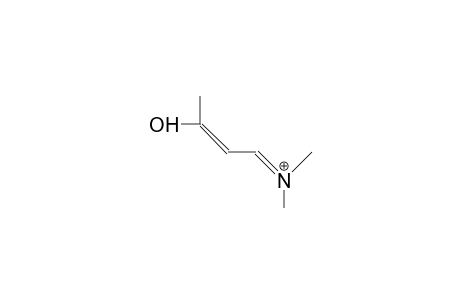 4-Dimethylimmonium-but-2-en-2-ol cation