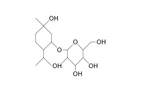 (1S,3R,4S)-1-Hydroxy-P-menthan-3-yl O-B-D-glucopyranoside