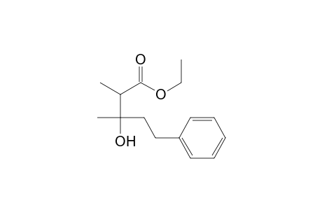 Ethyl 3-Hydroxy-2,3-dimethyl-5-phenylpentanoate