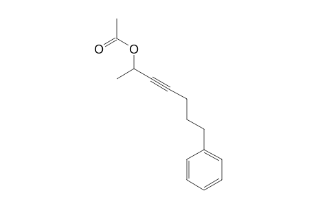 2-Acetoxy-7-phenyl-3-heptyne