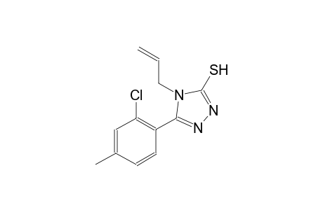 4H-1,2,4-triazole-3-thiol, 5-(2-chloro-4-methylphenyl)-4-(2-propenyl)-