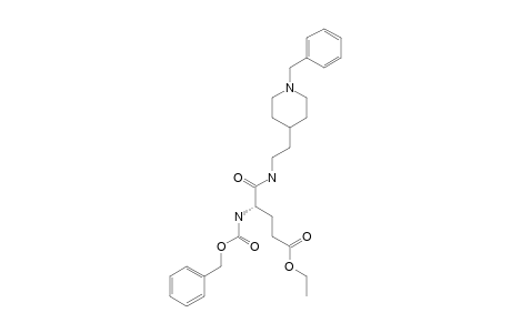 1-(N-BENZYLPIPERIDIN-4-YL-2-ETHYLAMIDO)-N-BENZYLOXY-CARBONYL-S-GLUTAMIC-ACID-5-ETHYLESTER